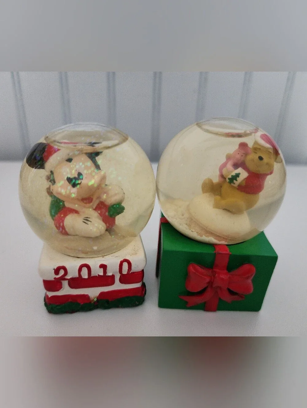 Mickey Mouse Holiday Snow Globe Collection